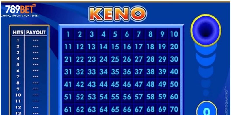 Các phiên bản Keno được ưa chuộng hiện nay 